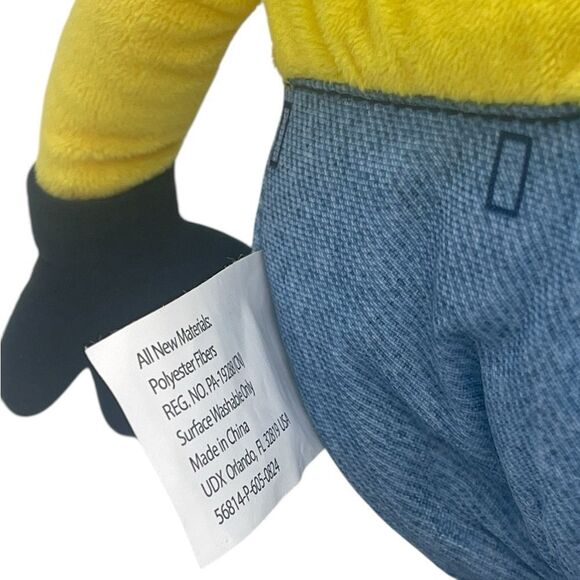 Universal Studios Park Despicable Me Minion Villain-con International Bob Plush - Picture 5 of 12